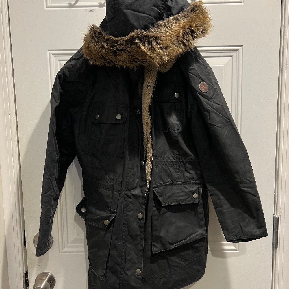 Barbour Waxed Winter Coat